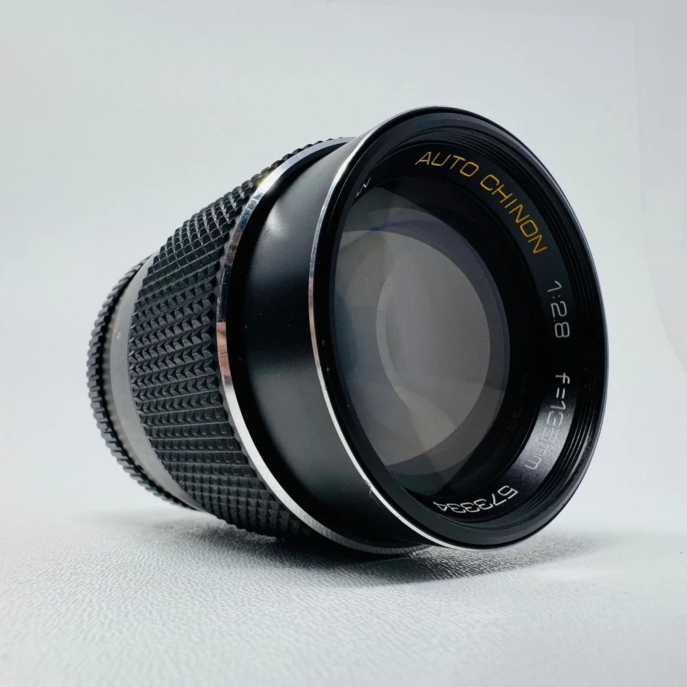 Auto Chinon 135mm f/2.8 Prime Lens for Pentax K Mount with Case Japan